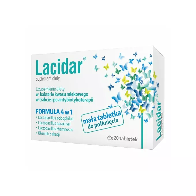 Lacidar 20 tabletek - 1 - Apteka HIT