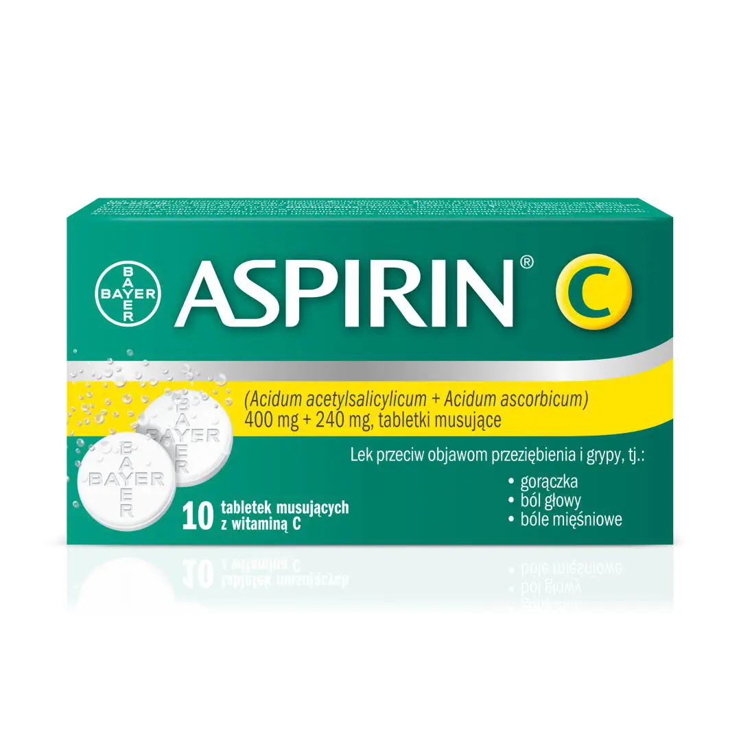 Aspirin C 10 tabl. mus. - 1 - Apteka HIT