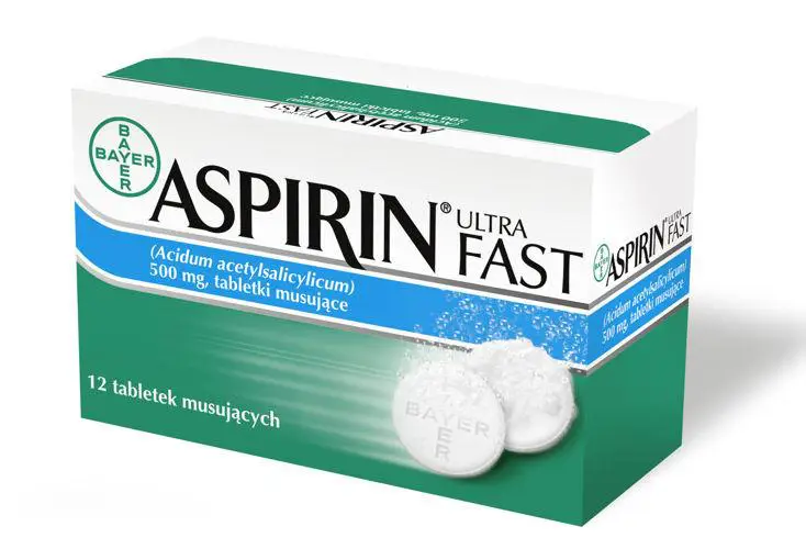 Aspirin ULTRAFAST 12 tabl. - 1 - Apteka HIT