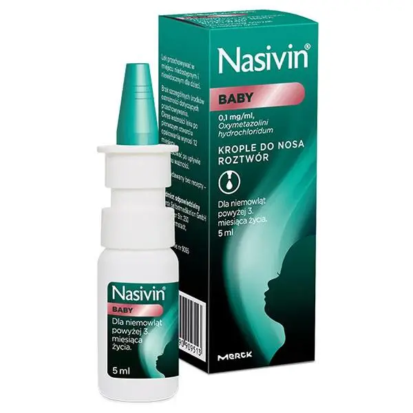 Nasivin Baby 0,01% krople do nosa 5 ml - 1 - Apteka HIT