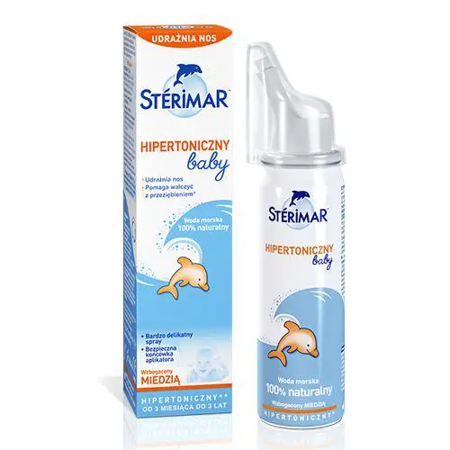 STERIMAR Hipertoniczny BABY woda morska 50 ml - 1 - Apteka HIT